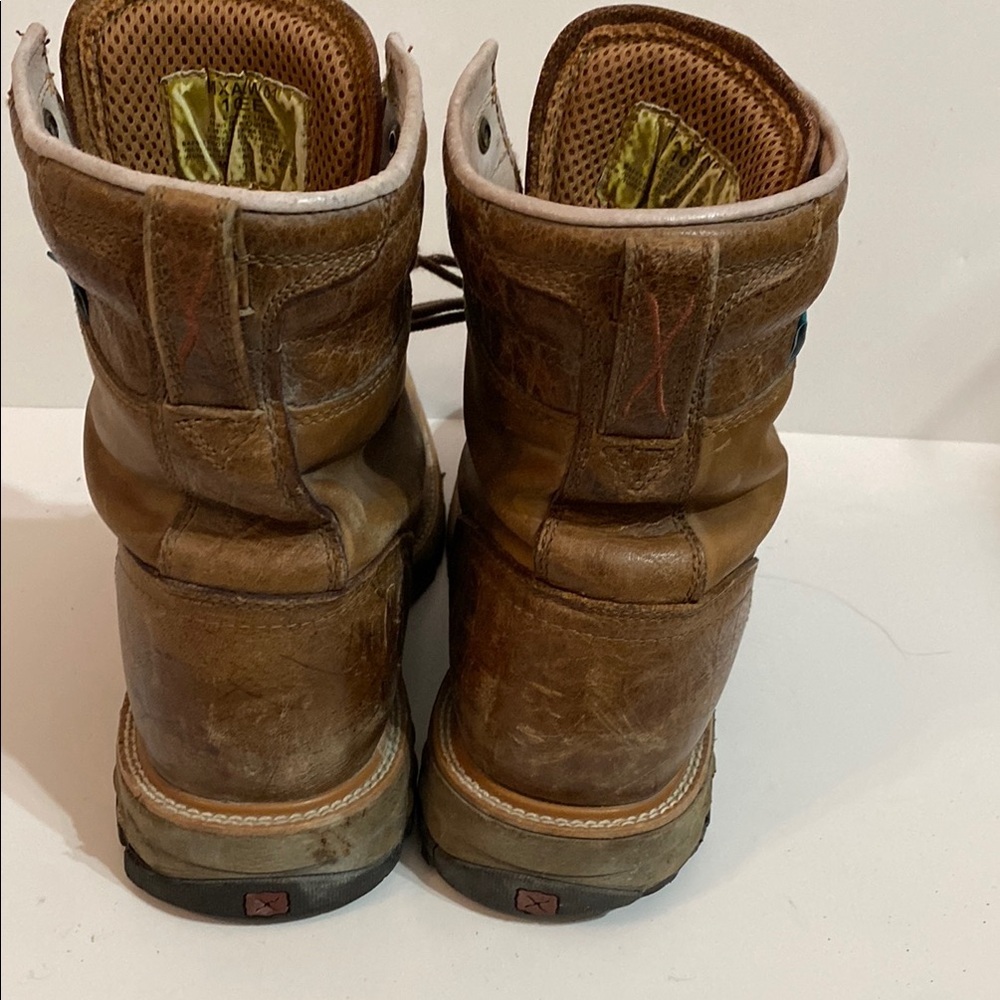 Mens Twisted X Work MXALW01 Size 10EE Waterproof Boots - Picture 6 of 15